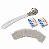 chinkyboo White Callus / Corn / Hard Skin Remover - Foot Pedicure Kit - 20 Blades For Free This Month ¨C Best Quality