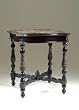 Finishing Touches "Antique Mahogany" Accent Table By Powell Furniture
