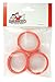 Game Room Guys Set of 3 Red Pinball Flipper Rubber - 3/8