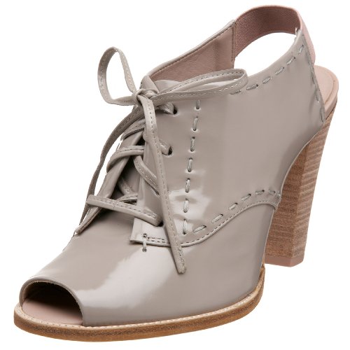 DKNY Women's Hailie Slingback Sandal,Grey,8MUS