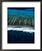Aerial View of Barrier Reef on Lagoon South, New Caledonia Lonely Planet Collection Framed Art Poster Print by Jean-Bernard Carillet, 18x22