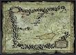 Art Poster Metal Framed Print - Lord of the Rings: Map - Mordor - Artist: unknown- Poster Size: 38 X 53