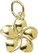 Jewelry : Plumeria Flower Charm by Rembrandt Charms