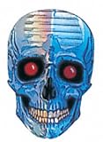 Heiku Sport Dart-Flight Skull Metallic 2-D, Blue Skull