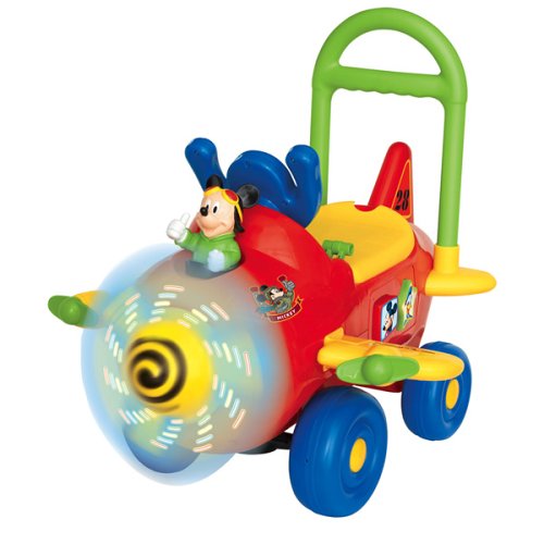 Childrens Toyshop  Toys : Mickey Plane Ride-On Toy
