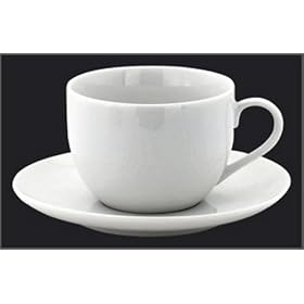 Harmony Bistro Traditional Tea Cup & Saucer