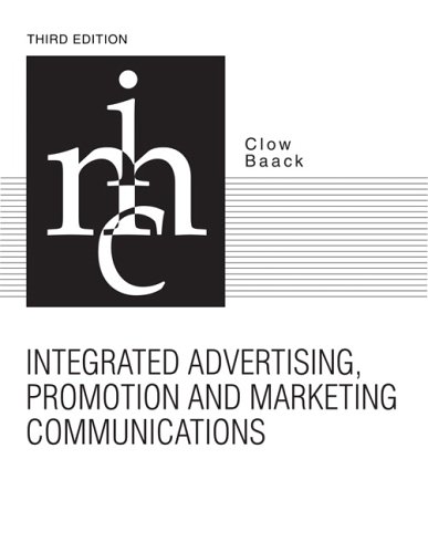 Integrated Advertising, Promotion, and Marketing Communications (3rd Edition) under Marketing & Sales in The Books Store