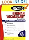 Schaum's Outlines of German Vocabulary