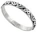 Sterling Silver Polished Band, 1/8 Wide
