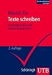 Texte schreiben: Schreibprozesse im Deutschunterricht. StandardWissen Lehramt