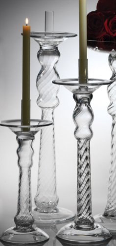 Large Twist Candlestick