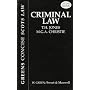 Criminal Law (Greens Concise Scots Law)