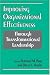 Book Improving Organizational Effectiveness through Transformational Leadership
