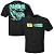 Dale Earnhardt Jr. NASCAR Mountain Dew Baja Blast Graphic T-Shirt-Black