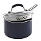 Farberware Accents Blue 3-qt. Covered Stirring/Pouring Saucepan