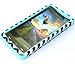 Cellphone Trendz High Impact Hybrid Rocker Case for Motorola Droid Maxx XT1080M / Droid Ultra XT1080 - Teal Silicone with Chevron Hard Shell
