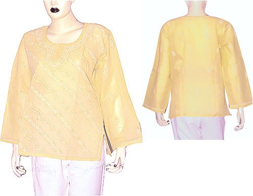 Click here for Womens Clothing - Cotton Long Sleeve Top Blouse Ch... prices