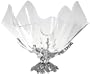 Arthur Court Grapevine Stand with 14-Inch Acrylic Bowl