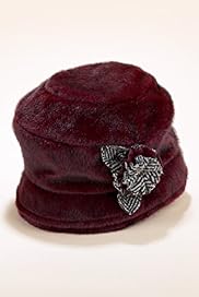 Floral Corsage Panelled Hat