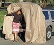 Portable Dressing Room SUV Tent Tailgating Shelter Add A Cabana