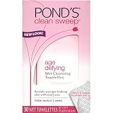 Pond's Dramatic Results, Age Defying Cleansing Towelettes, 30 Wet Textured Towelettes