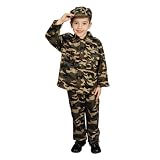 Military Soldier Costume Boy - Child 4-6