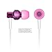 Earphones, Noot NOOTBUDS ND-T33-Pink Premium Earbuds [Noise Isolating] with Mic Stereo headphone | Earphone - Made for iPhone | iPod | iPad | Android Smartphone | MP3 Players - 24 Month Warranty