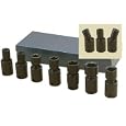 Northern Industrial Impact Sockets - 3/8in. Drive, 7-Pc. Metric Set