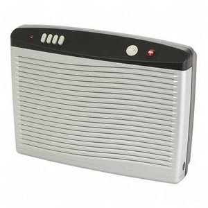 3MTM Air Cleaner with FiltreteTM Filter, for Rooms up to 16'x20', 320 CADR, 23.5 InchWx9.5 InchDx18.5 InchH, Black per Silver