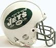 New York Jets Riddell Chrome Mini Helmet - New York Jets NFL Football Sports Memorabilia