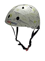 Kiddimoto Casco de Ciclismo Fossil (Blanco / Verde)