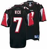 Reebok - Atlanta Falcons Michael Vick NFL Reebok Premier Jersey Black