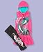Apple Bottoms Little Girl Metallic-Print Hooded Dress &amp; Capri Leggings