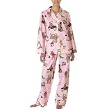 Nick & Nora® Womens Coat Set Sock Monkey - Pink M