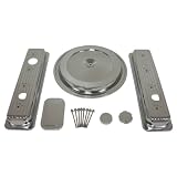 1993-94 Chevy GMC 5.0L & 5.7L Truck Chrome Steel Engine Dress Up Kit - Smooth by CFR Performance