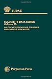 Halogenated benzenes, toluenes and phenols with water