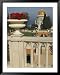 Bahai Gardens and Shrine, with Temple in the Background, Haifa, Israel, Middle East Framed Art Poster Print by Eitan Simanor, 39x49