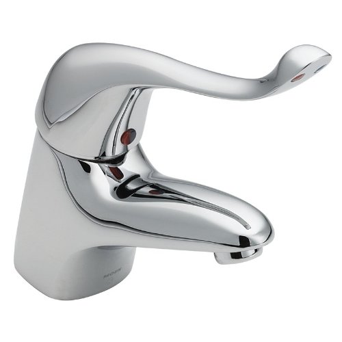 Moen CA8418 Commercial Single Mount One-Handle Lavatory Faucet without Drain, Chrome