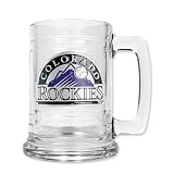 Colorado Rockies 15oz Glass Tankard