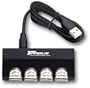 Targus 4-Port USB 2.0 Ultra Mini Hub PA055U (Black)