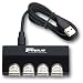 Targus 4-Port USB 2.0 Ultra Mini Hub PA055U (Black)
