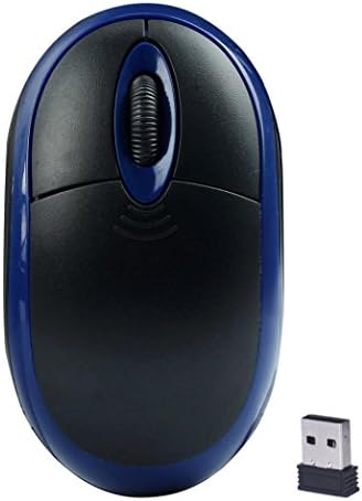 Longtian 2.4GHz 3D Buttons Wireless Optical Game Mice Mouse For PC Desktop Laptop (Blue)