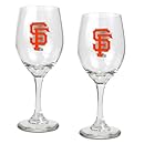 San Francisco Giants 2 Piece Wine Glass Set