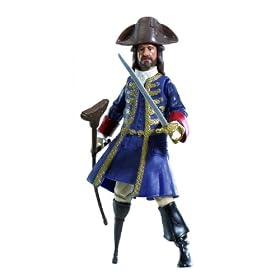 Pirates Of The Caribbean 4 - On Stranger Tides - 10cm Figure - Captain Barbossa