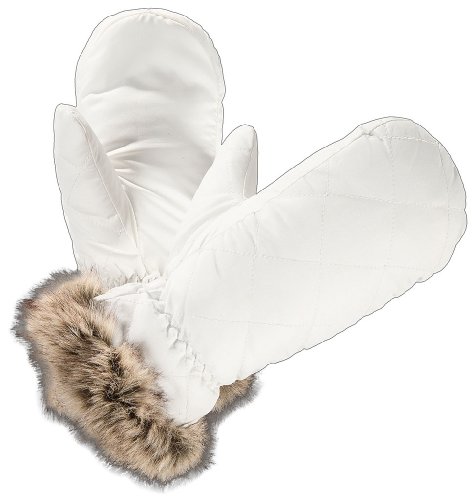 Black Canyon Damen Daunenf&auml;ustlinge Handschuhe, wei&szlig;, XS, BC8027