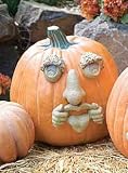 Halloween Prankster Glow in the Dark Forest Tree Pumpkin Face