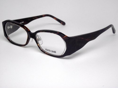 Roberto Cavalli RC039 002 Eyeglasses Optics Prescription Eyewear Designer Fashion Womens Brown/Gold Speckled Frame