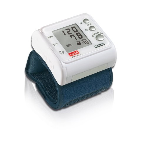 Medel Quick Wrist Watch Blood Pressure Monitor for All Users