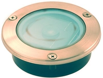 Childrens Toyshop  Outdoor Living : UKayed Solar Powered Blue LED Deck Lights - Pack of 2