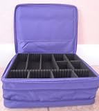 Joy Mangano Jewel Kit 2-Tier Jewelry Box - PURPLE